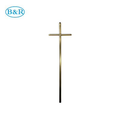 Cruz fúnebre del ataúd del color oro de D017 los 57*16.5cm
