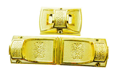 Hardware de oro C008 del ataúd del color/accesorios del ataúd de la esquina con la barra de acero