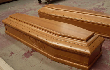 ataúd fúnebre del 192-56-43cm Italia, ataúdes de madera del paulownia