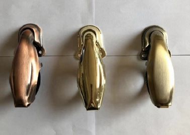 Colocaciones del ataúd del metal del final del oro/manija D027 50*30*45M M del ataúd del bronce