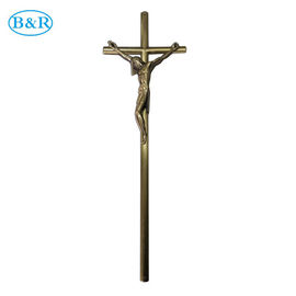 Cruz del cm Zamak de la talla 52×16 y referencia del crucifijo ningunos ornamentos del ataúd D078