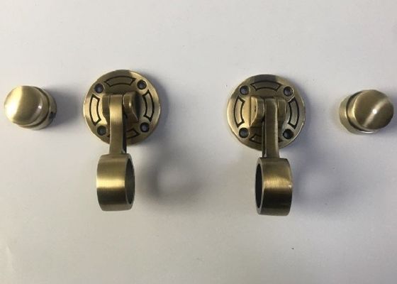 calidad  Luxury Zinc Alloy Casket Handle H058 / Coffin Accessories Handles Diameter 3 Cm fábrica