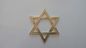 accesorios judíos del metal de la decoración del ataúd del color plata D009 de la estrella de David del zamak