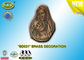 No aleación de cobre material del cm de la decoración BD031 del bronce de la talla 13×17.5 de cobre amarillo de Madonna Funera