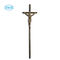 El crucfix fúnebre más barato del ataúd del zamak de la cruz del ataúd D070 para el cofani de madera